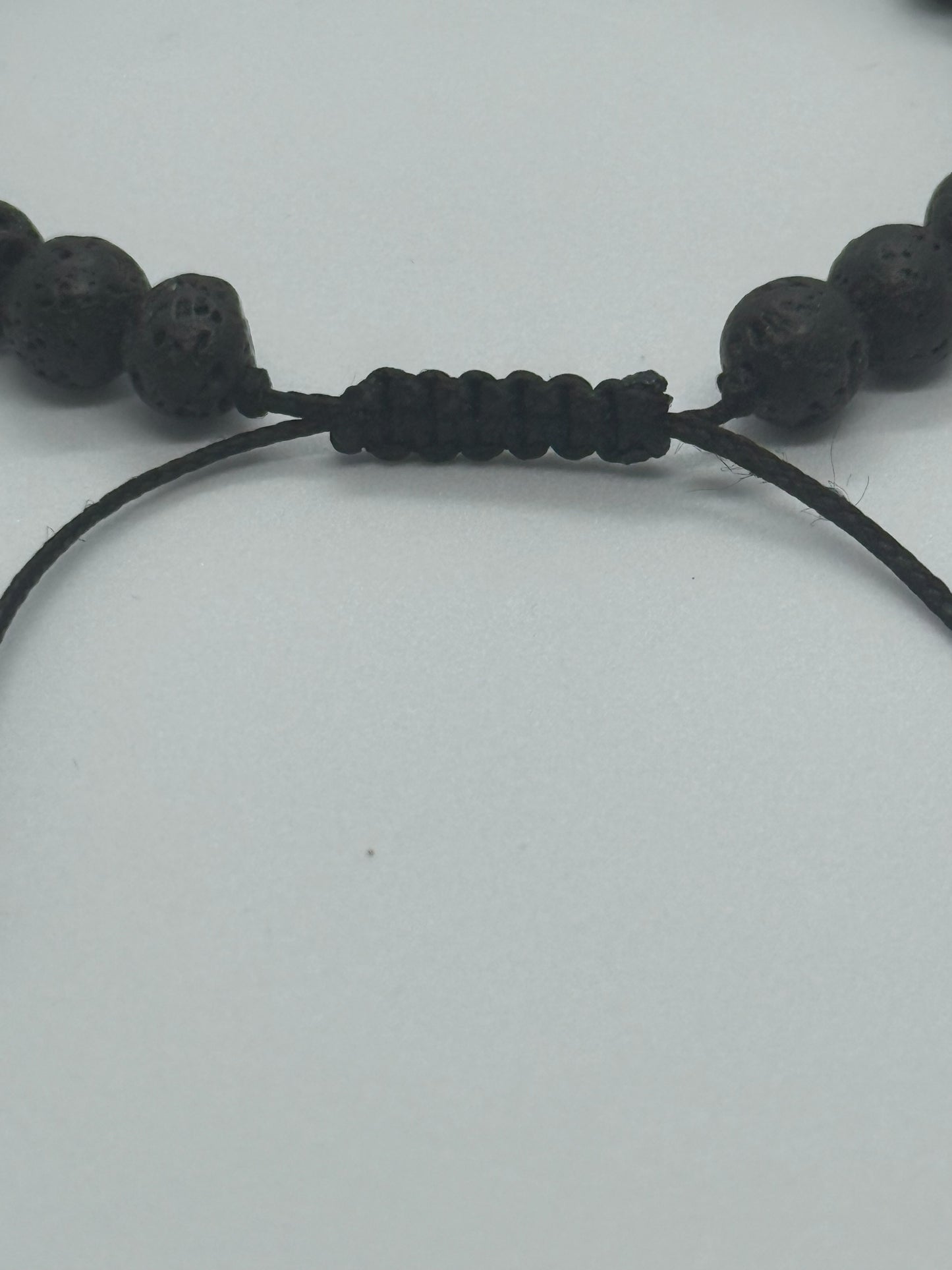 Lava Silver Trim Men's Bracelet