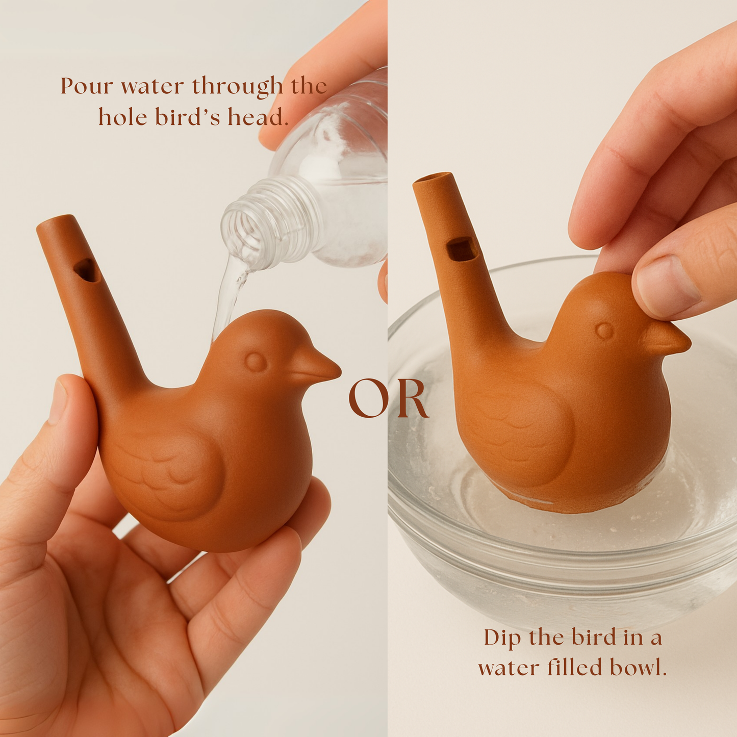 Clay Bird Whistle